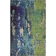 thumbnail image 1 of Unique Loom Estrella Earth Tones Rug 10' 6 x 16' 5 Rectangle Navy Blue/Green, 1 of 1