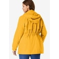 thumbnail image 3 of Woman Within Women's Plus Size Fleece-Lined Taslon Anorak, 3 of 6