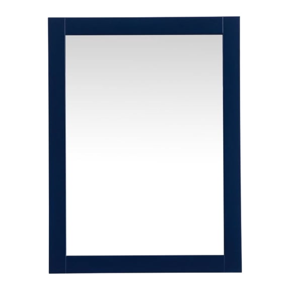 Aqua vanity mirror 27x36 inch in blue
