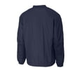 thumbnail image 5 of Sport-Tek V-Neck Raglan Wind Shirt. JST72 - M True Navy, 5 of 5
