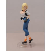 DBZ Artificial Human 18 Lazuli Action Figure,Ver II-Standing Pose