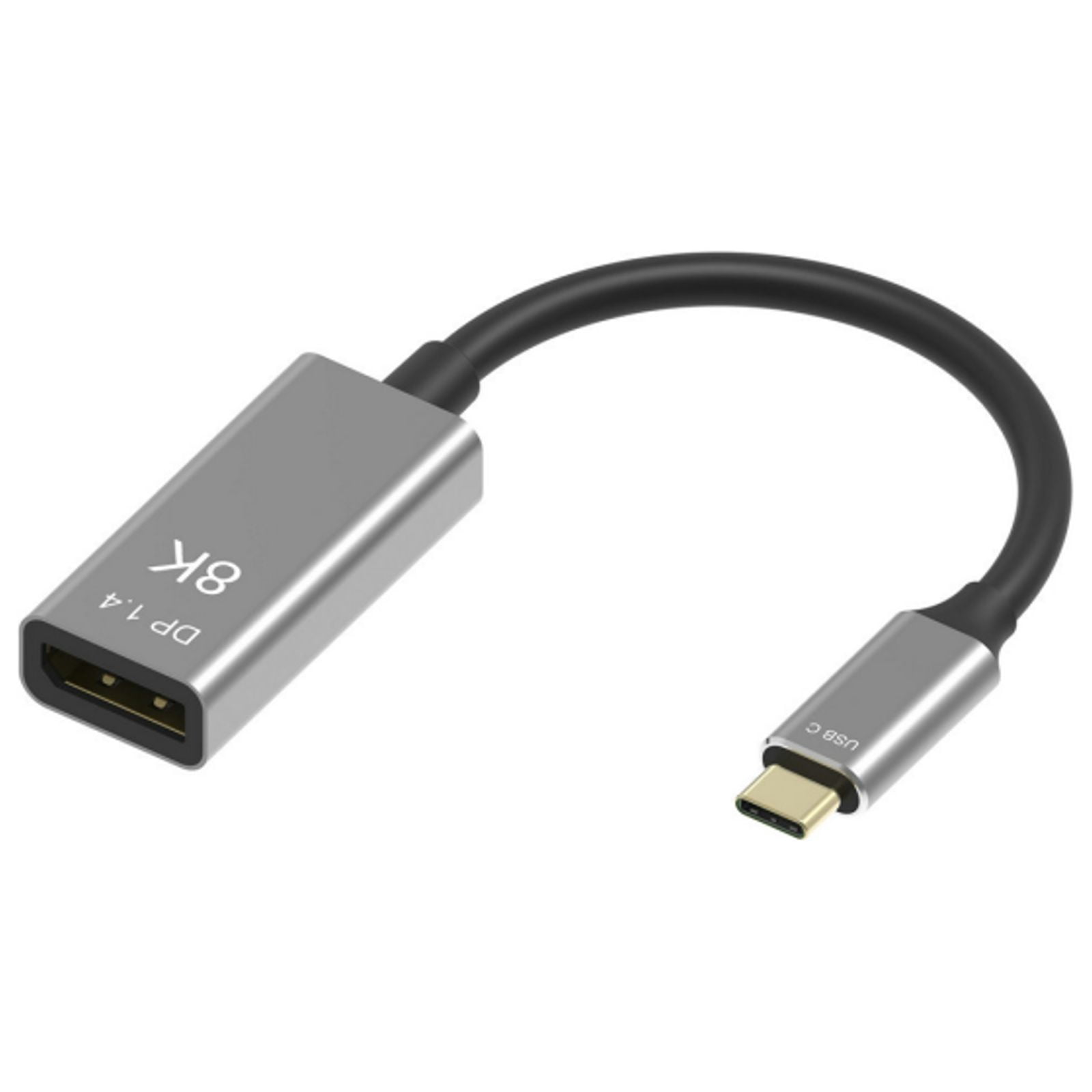 JIAHAOO Thunderbolt 3 to DisplayPort 8K Adapter Cable USB C 20cm for Connecting Mac PC Android to Display