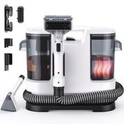 Lubluelu 16500PA Powerful Suction Spot Cleaner Machine (Hot Water Version), Handheld Upright Vacuum with Multi-Function Tools, Dual Water Tank for Rugs, Pets, Car Seats, Sofa, Couch