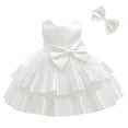 thumbnail image 4 of Vestido NSSMWTTC para Niñas Bebé, Tutu sin Espalda, Blanco, 60, 4 of 7