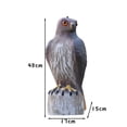 thumbnail image 3 of CNKOO Realistic Hanging Life-Like Bird Of Prey Decoy Lifesize Extra Large Garden, 3 of 6