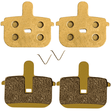 2 Pairs Disc Brake Pads Compatible with KUGOO G, G-booster, TONGLI M355, M446 E-Bikes