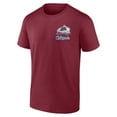 thumbnail image 2 of Men's Burgundy Colorado Avalanche Never Over T-Shirt, 2 of 3