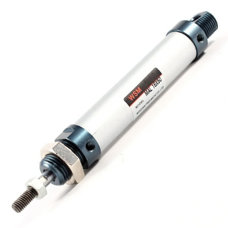 Unique Bargains MAL Series 16mm x 50mm Single Rod Double Acting Mini Pneumatic Air Cylinder