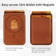 thumbnail image 2 of Cartera magnética Belemay compatible con Magsafe para iPhone, 2 of 8