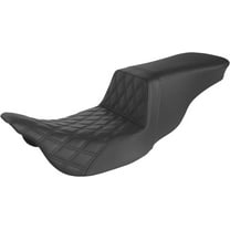 Saddlemen Step Up Front Lattice Sitch Black Motorcycle Seat (808-07B-192)