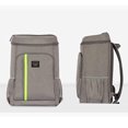 thumbnail image 3 of Bolso más fresco aisdo del refrigerador de bebida de comida del de s comidas acampando, pya - gri se describe Sunnimix Mochila enfriada aislada, 3 of 8