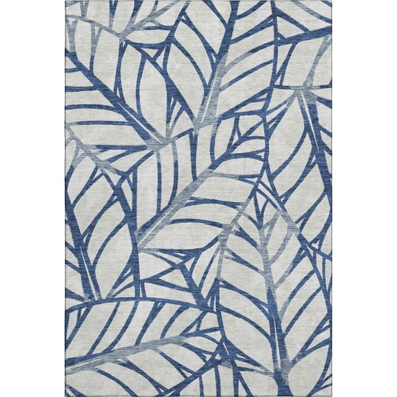 Dalyn Rugs Premium Machine Washable Mayfield AMF741 Navy 2'6" x 3'10" Rug