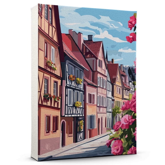 Aalen Travel Canvass, Germany Canvass Wall Art, Aalen Canvas Decor Paintings, Germany Pictures Canvas - 101AZ1