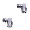 thumbnail image 4 of Eigraketly Adaptador de manguera giratoria de 90/110 grados, Conector de esnórquel Universal de 2ª etapa de baja presión rotatorio para natación y buceo 90 grados 2piezas Eigraketly CBP347076, 4 of 5