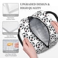 thumbnail image 3 of Rocae Happy Football for Leakproof Lunch Box for Adults, Wide Opening Lunch Tote Bag, Reusable Lunch Cooler Bag, 3 of 6