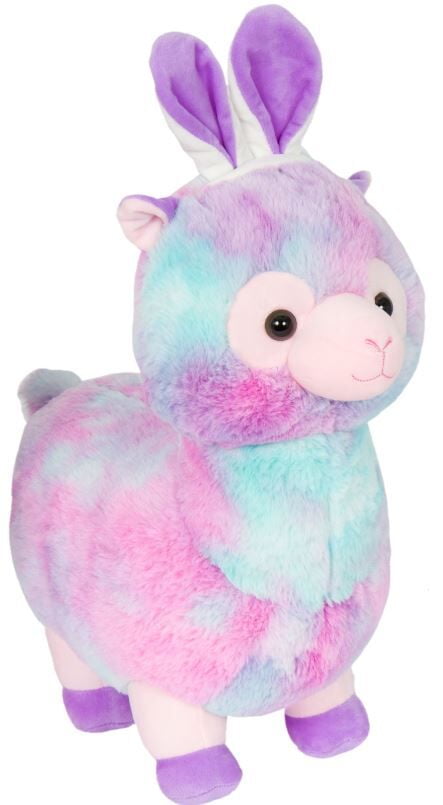 tie dye llama stuffed animal