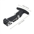 thumbnail image 2 of FRCOLOR Flexible T Handle Draw Latch with Rubber Cover for Car Use Black 1 Pc, 2 of 8