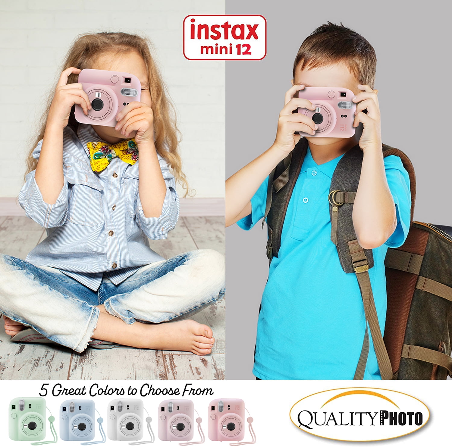 CAMARA INSTANTANEA INSTAX MINI 12 BLOSSOM PINK (CA82002)