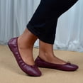 thumbnail image 2 of Women Flats Shoes Soft Canvas Upper Slip On Ballerinas Breathable Lightweight Shoes For Daily Walking Wear ,Us Size:6.5, 2 of 8