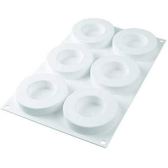 Silikomart The-Ring-65 Set of 2 Silicone Molds with 1 Plastic Cutter