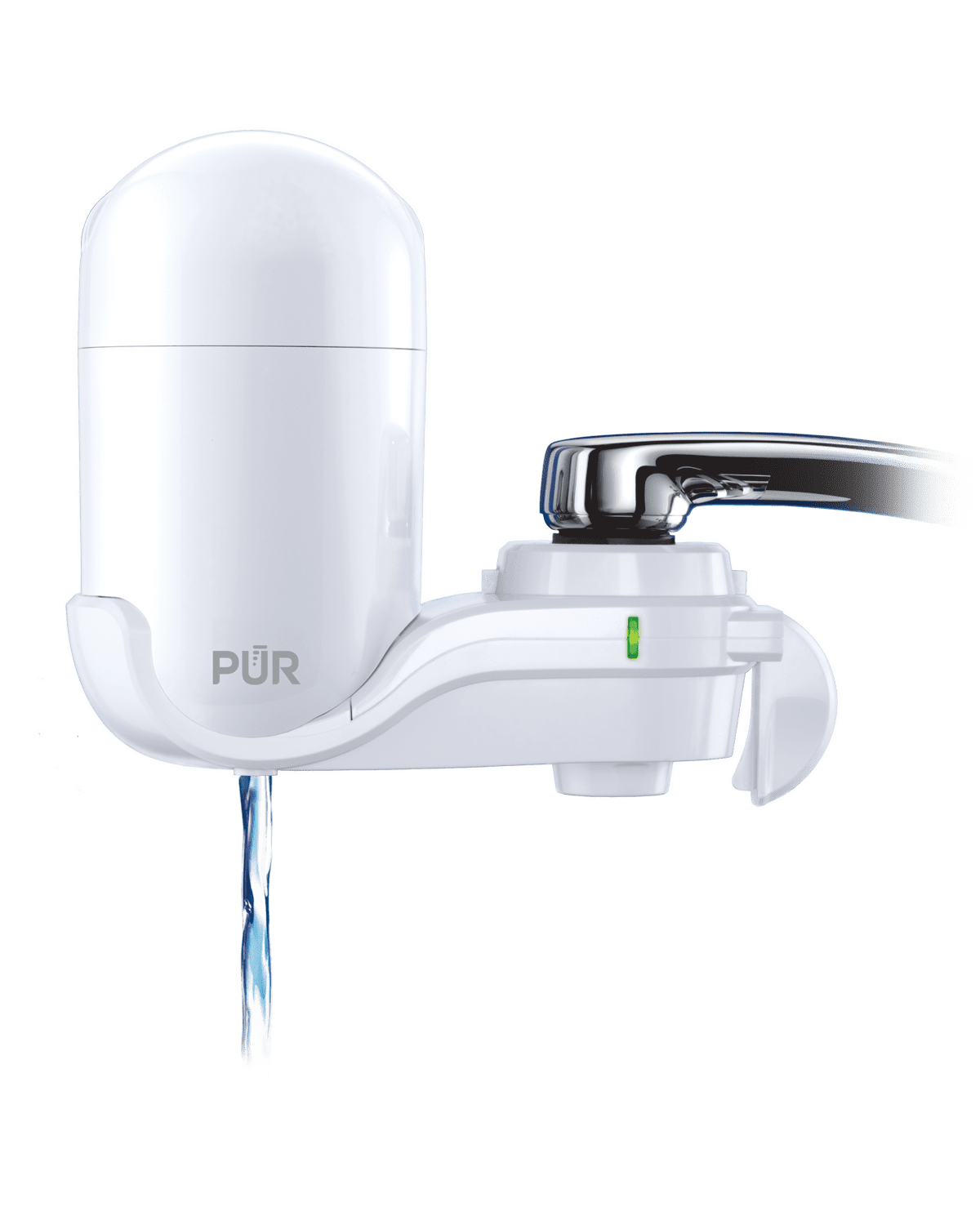 PUR Faucet Mount Water Filtration System, White, FM-3333B