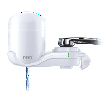PUR Faucet  Water Filtration System, White, FM-3333B