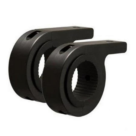 

2.25 in. Tube Frame Mounting Clamp for M10 Mounting Bolt Black - Pack of 2