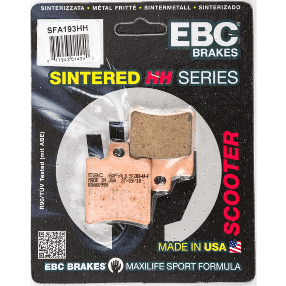 EBC Brakes SFA193HH Sintered Scooter Brake Pad