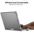 thumbnail image 3 of Funda con teclado edaiser Swivel para iPad 10.2 pulgadas (9.ª, 8.ª generación), 3 of 9