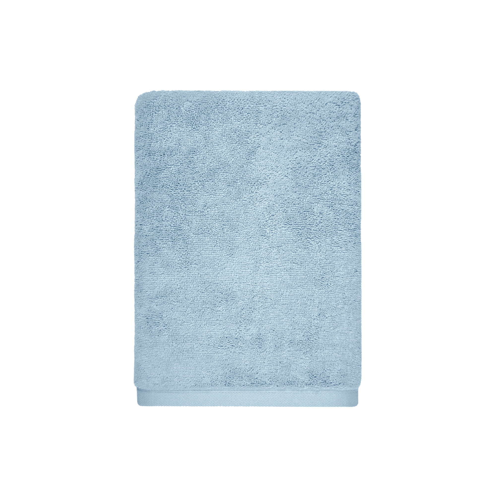 Better Homes & Gardens PowerLoft 6 Piece Bath Towel Set, Blue Drop