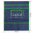 thumbnail image 4 of Muka Durable Denim School Chair Back Organizer Seat Storage Pocket, 4 of 4