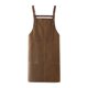 thumbnail image 3 of Delantal de chef, delantal para cocinar y hornear, delantal de cocina impermeable, mono, delantal con pechera para café, 3 of 9