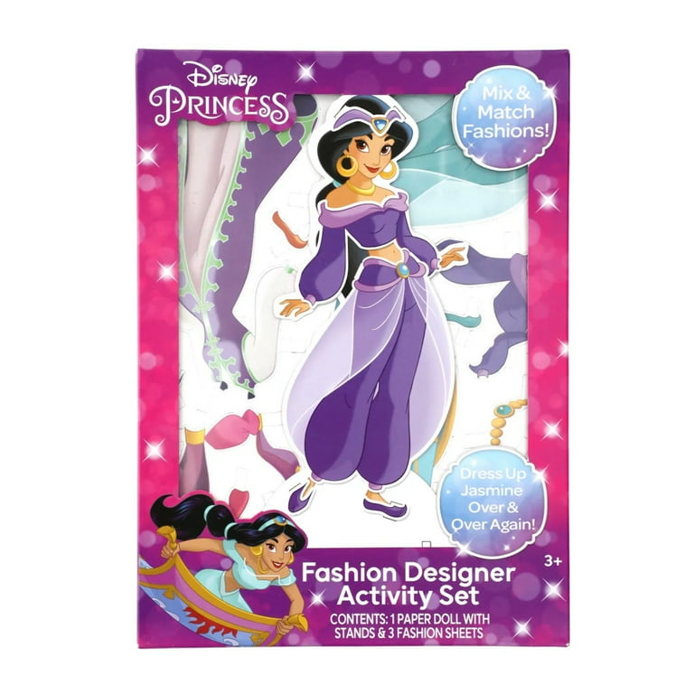 Fashion Designer Set, Girls Activity Set, Girls Toys, Fashion Design,  Barbie, Princess Jasmine, Rainbow High - Walmart.com
