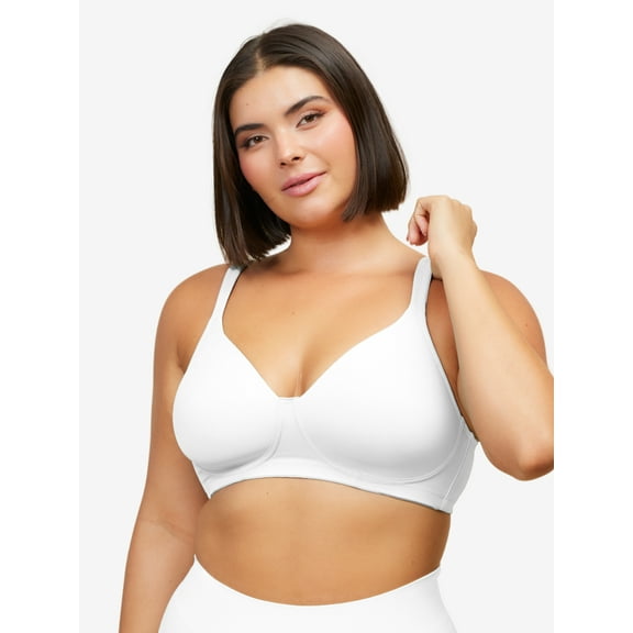 The Brigitte Full Coverage - Padded Wireless T-Shirt Bra
