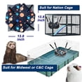thumbnail image 2 of Hamaca para hurones, ratas y cobayas FULUE con material resistente a mordeduras, 2 of 6