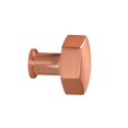 thumbnail image 3 of CKP #2689 Windsor Collection 1-1/8 in. (29mm) Hex Knob, Brushed Rose Gold, 3 of 4