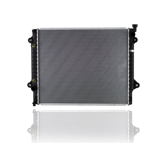Radiator - Pacific Best Inc. Fit/For 2800 05-15 Toyota Tacoma 4Cy 2.7L Automatic - Plastic Tank Aluminum Core