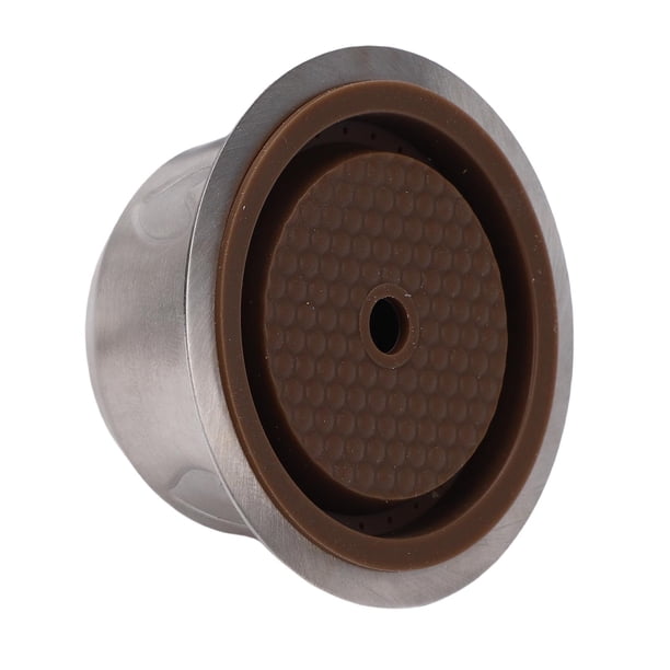 Cápsulas De Café Reutilizables, Cápsula De Café De Acero Inoxidable Recargable Con Cepillo De Cuchara Para Accesorio De Máquina