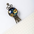 thumbnail image 5 of Sunflower butterfly Vintage Copper Crown-Shaped Bookmarks - Set of 2 Stainless Steel Book Markers for Book Accessories and Reading Enthusiasts, 5 of 5