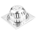 thumbnail image 3 of 11.7cm Stainless Steel Square Shower Floor Drain Balcony Floor Drainage Gully, 3 of 8