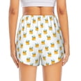 thumbnail image 2 of Lsque Cute Duck Diver Printed Women's Running Shorts with Liner Pockets,Elastic Quick Dry Workout Athletic Gym Yoga Shorts,Womens High Waist Shorts-X-Large, 2 of 9