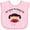 AD-Pink, variant on Inktastic I Love To Dance Ladybug Girls Baby Bib