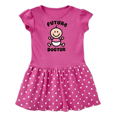 

Inktastic Future Doctor Gift for Girls Gift Baby Girl Dress