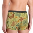 thumbnail image 5 of Balery Floral with Butterflies Men's Boxer Briefs, Soft and Breathable Cotton Underwear with nylon Waistband-Large, 5 of 9