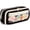Black, variant on TRIPGEAR Multi Compartment Large Capacity Zipper Pencil Case, Spacious Cute Pen Pouch