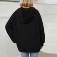thumbnail image 5 of Kaemgyyd Sweatshirts for Teen Girls Casual Long Sleeve Fall Pullover Lightweight Ribbed Knit Shirts Fall Tops with Pocket 4-14 Years, 5 of 7