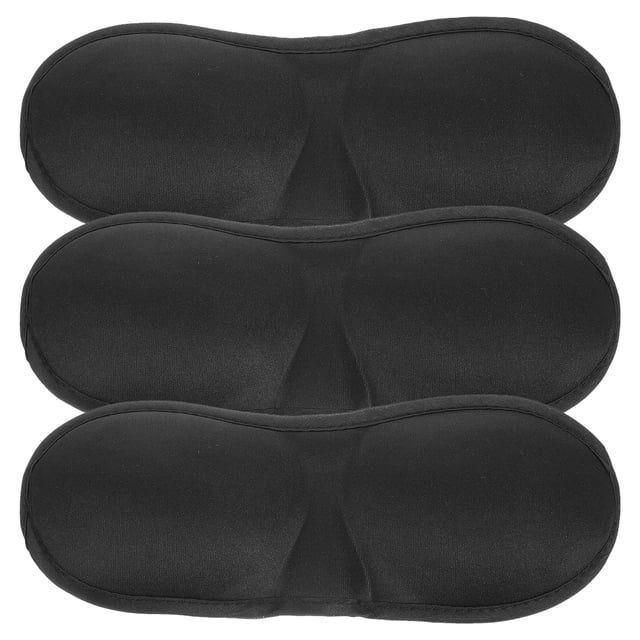 3Pcs Comfortable Eye Mask Sleeping Eye Mask Travel Eye Cover Breathable Eye Mask Cover