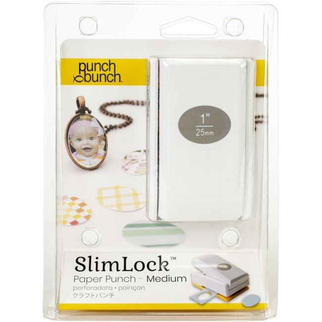 Punch Bunch SL2-OVAL 1 x 0.75 in. SlimLock Medium Punch, Oval