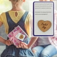 thumbnail image 2 of Small Wooden Card Wooden Bag Hugging Wooden Card A Tinny Little Pocket Hug With Card For Isolation Miss You Thinking Of You For Famil Blank Greeting Small Note Cards with Envelopes 2x3 Cards Greeting, 2 of 4