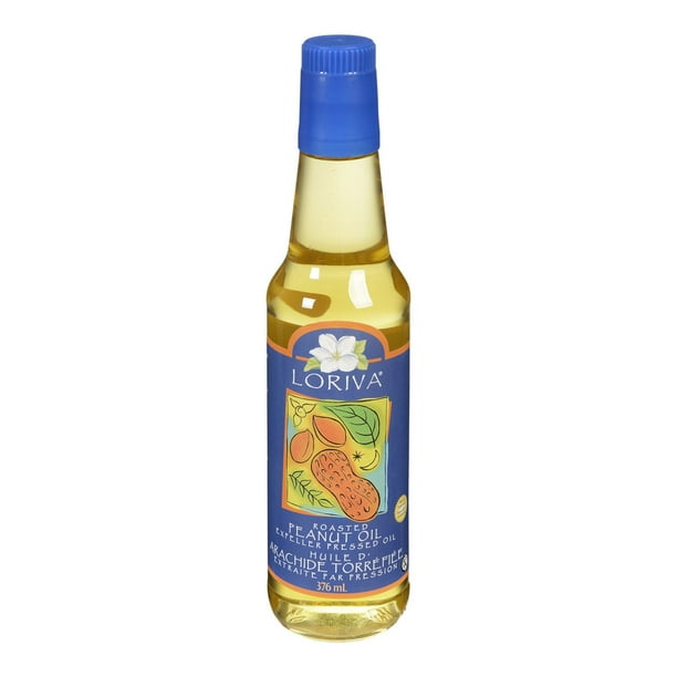 Loriva Arachides Cette huile possède un goût et un arôme caractéristiques d’arachides rôties 376 mL
